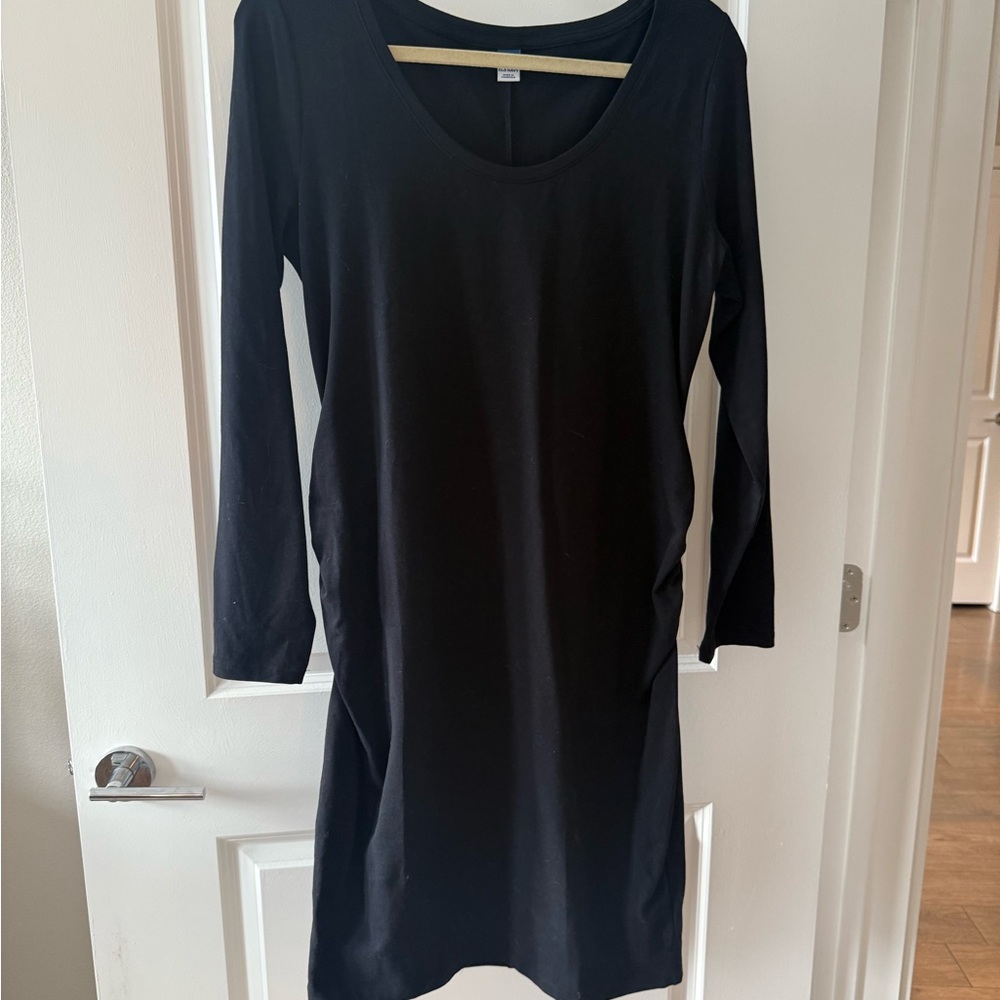 Old Navy Black Long Sleeve Dress